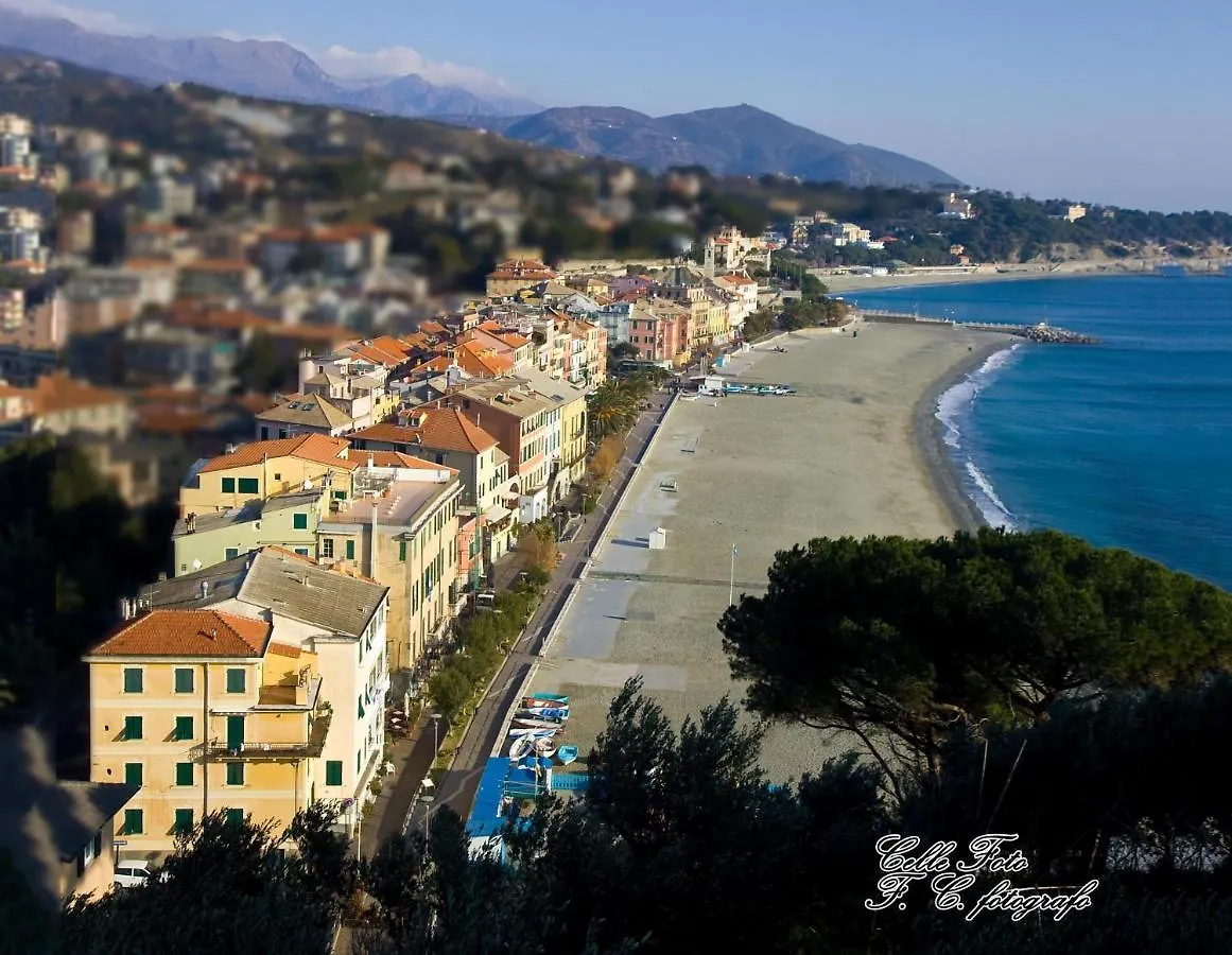 La Stenella Blu, Una Finestra Sul Mare Celle Ligure Itálie